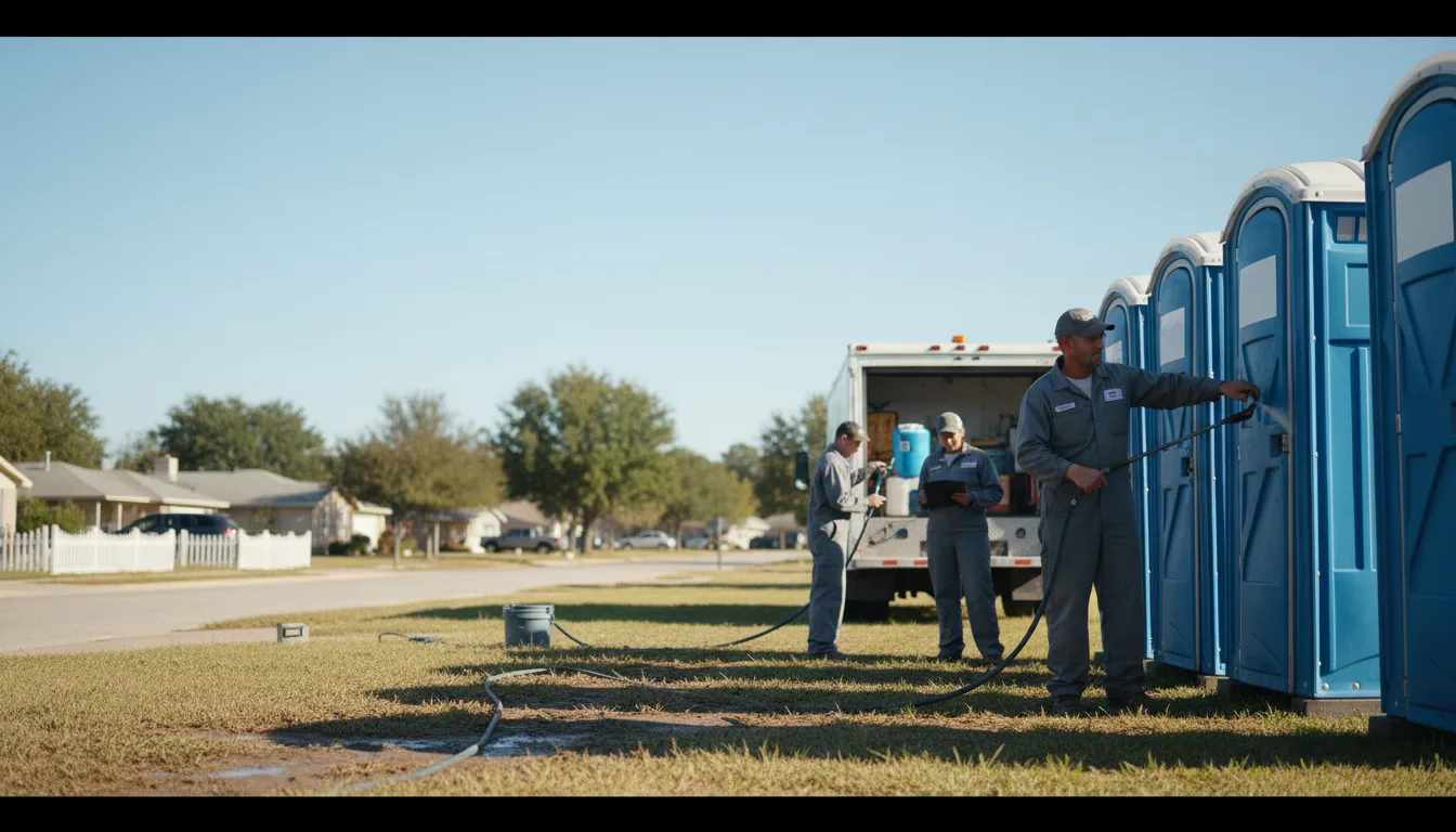 Long-Term Portable Toilet Rental in Dubberly, LA near me